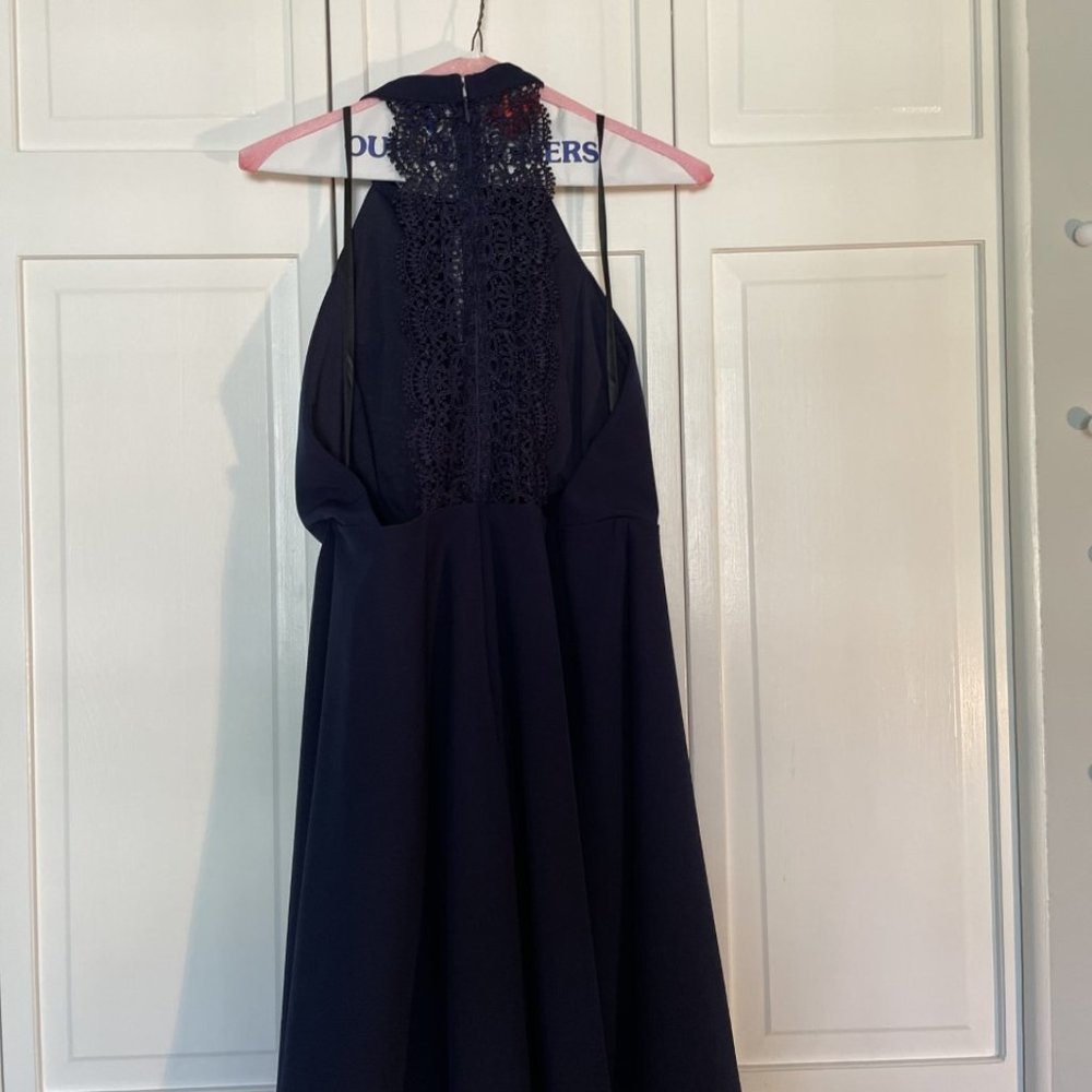 Navy Blue Dress